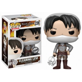 Attack On Titan Pop Vinyl Figure 239 Cleaning Levi FUNKO