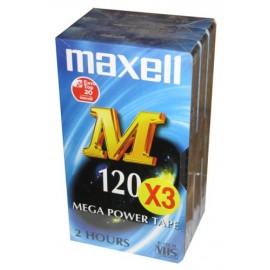 JVC E 120 HR Video cassette Confezione da 3 VUOTE