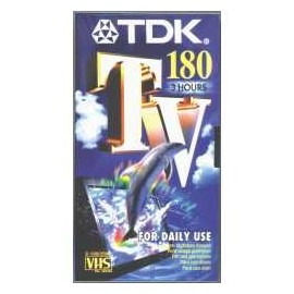 Tdk Videocass Vhs Tv 180 Minuti T14562