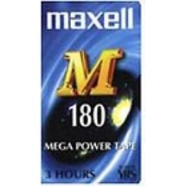 Maxell E 180 M Video cassette - Confezione da 1