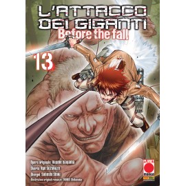 ATTACCO DEI GIGANTI BEFORE THE FALL n. 13