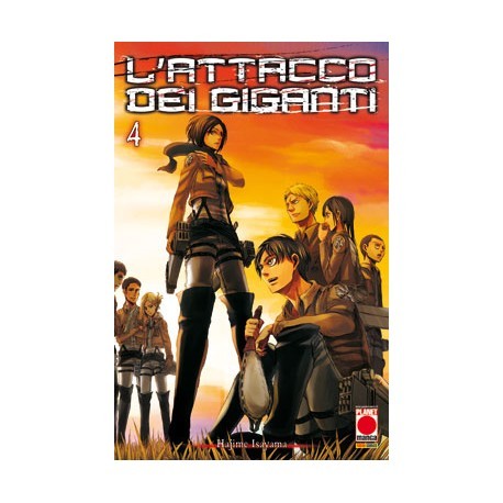 ATTACCO DEI GIGANTI RISTAMPA n. 4