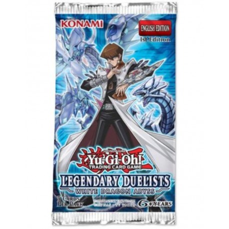 BUSTE YUGIOH DUELLANTI LEGGENDARI DRAGO BIANCO DELL'ABISSO KONAMI