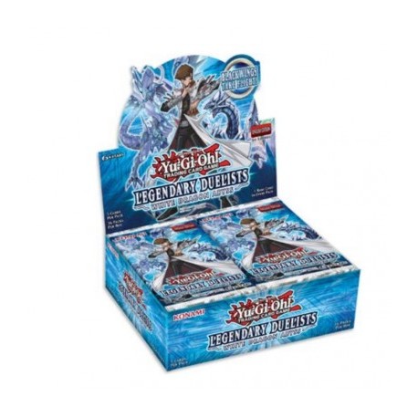 BUSTE YUGIOH DUELLANTI LEGGENDARI DRAGO BIANCO DELL'ABISSO KONAMI