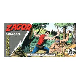 ZAGOR COLLANA DARKWOOD STRISCE AGGUATO DEGLI HURON n. 3