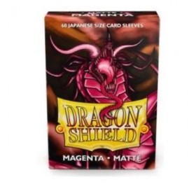 BUSTE PROTEGGI CARD YUGIOH 60 PEZZI MAGENTA DRAGON SHIELD