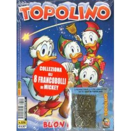 TOPOLINO CON FRANCOBOLLI n. 3291