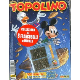 TOPOLINO CON FRANCOBOLLI n. 3289