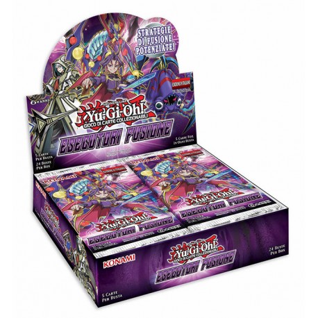 BUSTE YU GI OH ESECUTORI FUSIONE BOX KONAMI CORPORATION UPPER DECK
