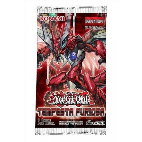 BUSTE YUGIOH TEMPESTA FURIOSA KONAMI CORPORATION UPPER DECK