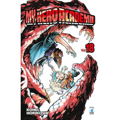 MY HERO ACADEMIA DI KOHEI HORIKOSHI n. 18