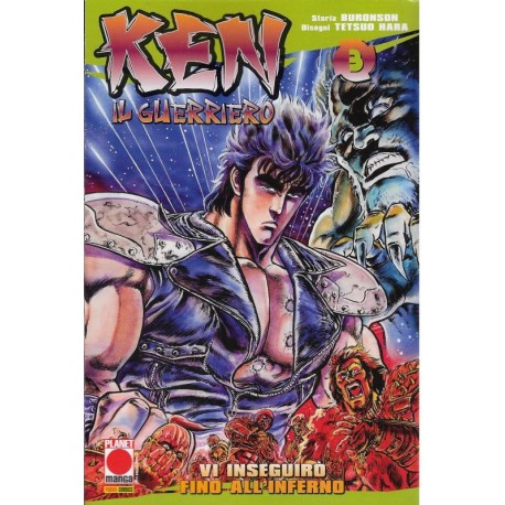 KEN IL GUERRIERO SERIE ORIGINALE RISTAMPA n. 3