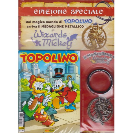 TOPOLINO EDIZIONE CON MEDAGLIONE n. 3303