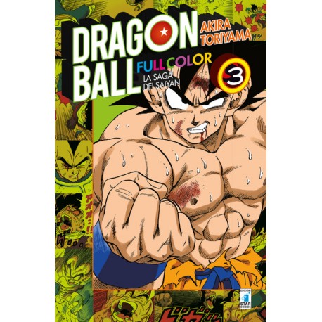 DRAGON BALL FULL COLOR SAGA DEI SAIYAN n. 3