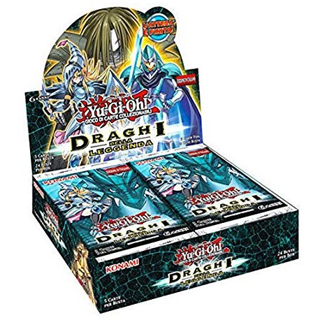 BUSTE YUGIOH DRAGHI DELLA LEGGENDA BOX KONAMI