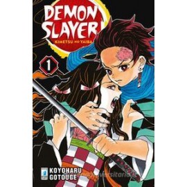 DEMON SLAYER KIMETSU NO YAIBA DI KOYOHARU GOTOUGE n. 1