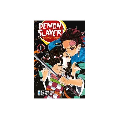 DEMON SLAYER KIMETSU NO YAIBA DI KOYOHARU GOTOUGE n. 1