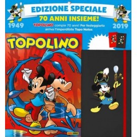TOPOLINO EDIZIONE SPECIALE 70 ANNI INSIEME CON AGENDA n. 3308