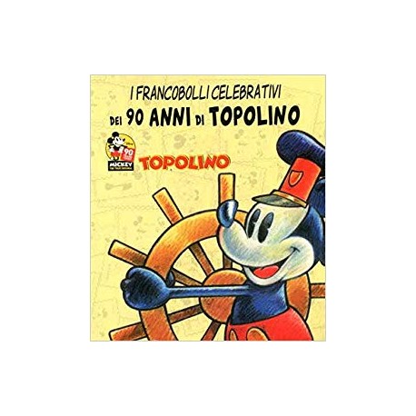 FRANCOBOLLI CELEBRATIVI DEI 90 ANNI DI TOPOLINO n. 1