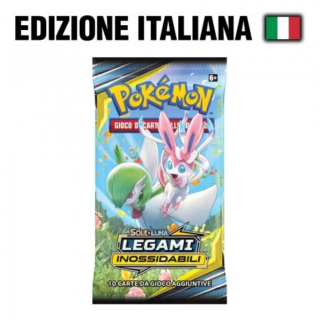 BUSTE POKEMON SOLE E LUNA LEGAMI INOSSIDABILI POKèMON COMPANY