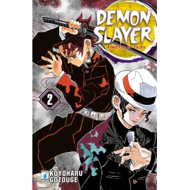 DEMON SLAYER KIMETSU NO YAIBA DI KOYOHARU GOTOUGE n. 2