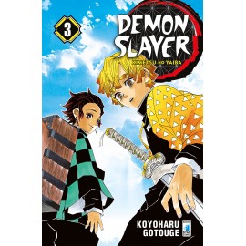DEMON SLAYER KIMETSU NO YAIBA DI KOYOHARU GOTOUGE n. 3