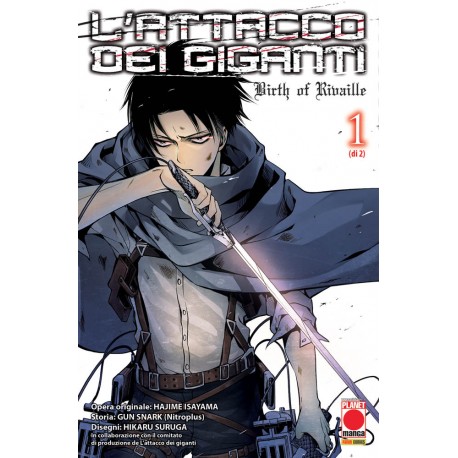 ATTACCO DEI GIGANTI BIRTH OF RIVAILLE DI 2 ristampa n. 1
