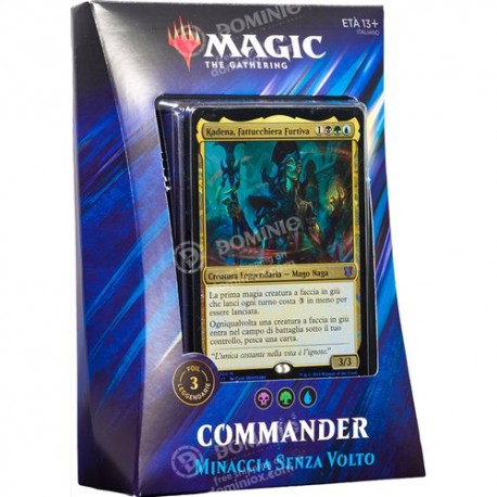 MAGIC MAZZI COMMANDER 2019 MINACCIA SENZA VOLTO HASBRO WIZARDS