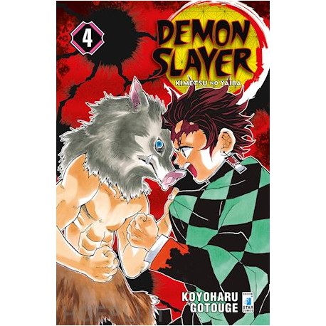 DEMON SLAYER KIMETSU NO YAIBA DI KOYOHARU GOTOUGE n. 4