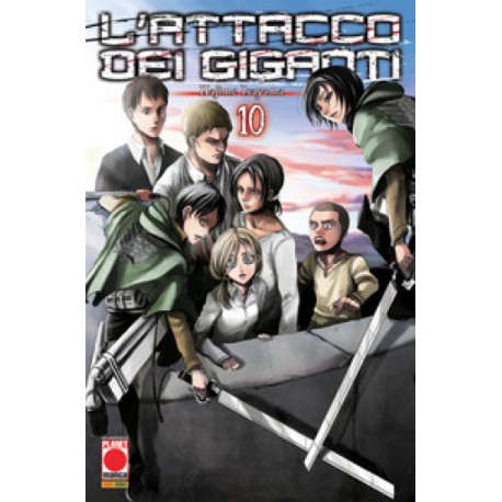 ATTACCO DEI GIGANTI RISTAMPA n. 10