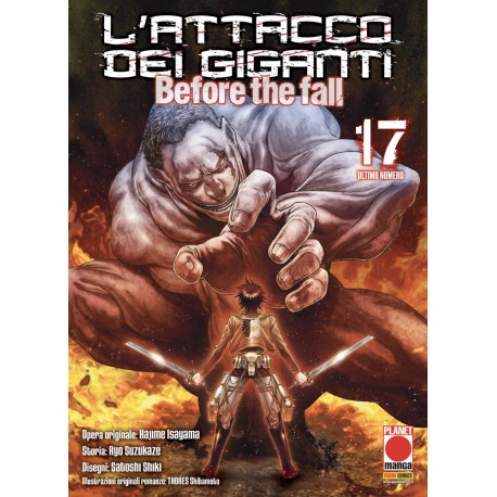 ATTACCO DEI GIGANTI BEFORE THE FALL n. 17