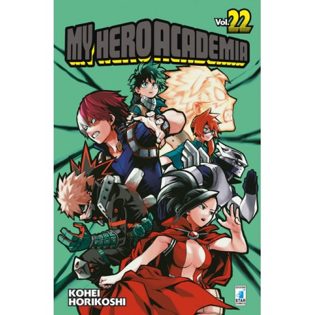 MY HERO ACADEMIA DI KOHEI HORIKOSHI n. 22