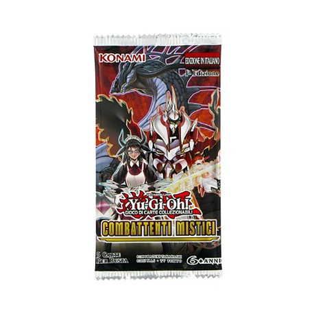 BUSTE DI YUGIOH COMBATTENTI MISTICI KONAMI