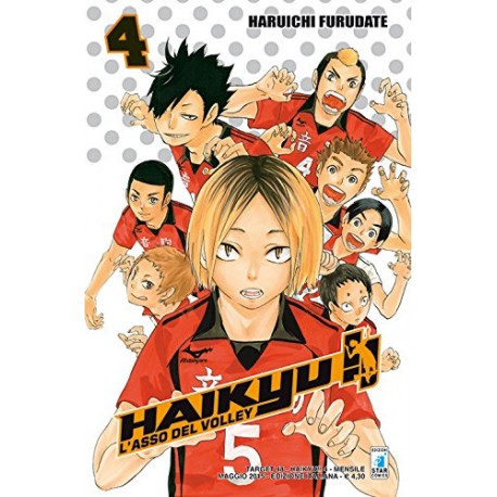 HAIKYU L'ASSO DEL VOLLEY n. 4
