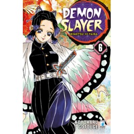 DEMON SLAYER KIMETSU NO YAIBA DI KOYOHARU GOTOUGE n. 6