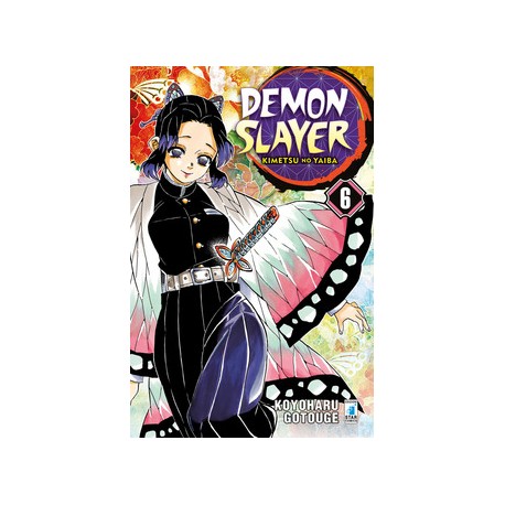 DEMON SLAYER KIMETSU NO YAIBA DI KOYOHARU GOTOUGE n. 6