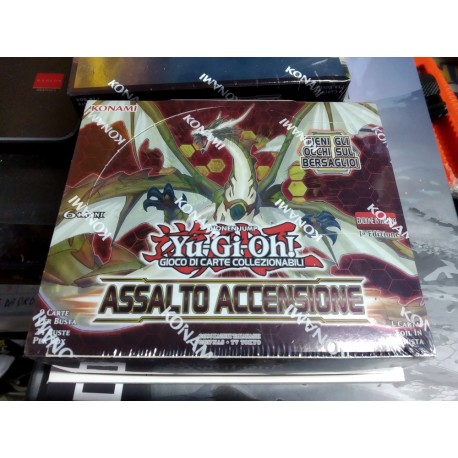 BUSTE DI YUGIOH ASSALTO ACCENSIONE BOX KONAMI