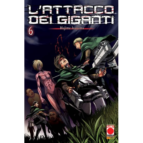 ATTACCO DEI GIGANTI RISTAMPA n. 6