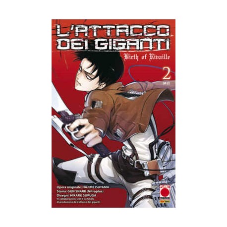 ATTACCO DEI GIGANTI BIRTH OF RIVAILLE DI 2 ristampa n. 2