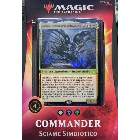 MAGIC MAZZI COMMANDER 2020 sciame simbiotico HASBRO WIZARDS