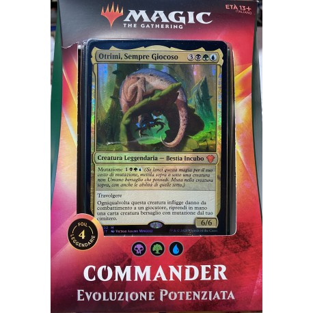 MAGIC MAZZI COMMANDER 2020 evoluzione potenziata HASBRO WIZARDS