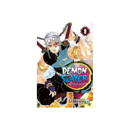 DEMON SLAYER KIMETSU NO YAIBA DI KOYOHARU GOTOUGE n. 9
