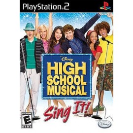 USATO HIGH SCHOOL MUSICAL SING IT PS2 USATO