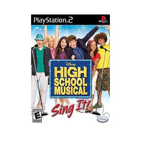 USATO HIGH SCHOOL MUSICAL SING IT PS2 USATO