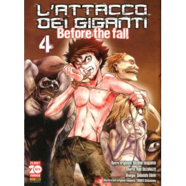 ATTACCO DEI GIGANTI BEFORE THE FALL n. 4