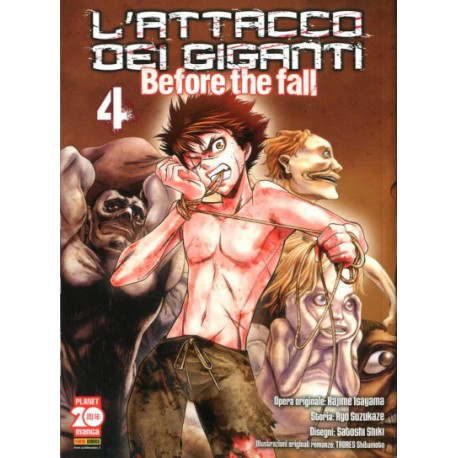 ATTACCO DEI GIGANTI BEFORE THE FALL n. 4