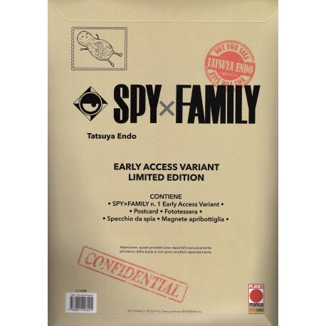 SPY FAMILY EARLY ACCESS VARIANT LIMITED EDITION n. 1