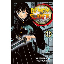 DEMON SLAYER KIMETSU NO YAIBA DI KOYOHARU GOTOUGE n. 12