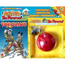 TOPOLINO CON GADGET CUPOLA + CANNONE n. 3410