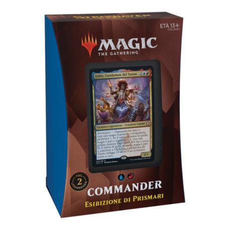 MAZZI DI MAGIC COMMANDER ESIBIZIONE DI PRISMARI BLU HASBRO WIZARDS